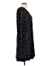 oasis Polka Dots Black Casual Dress Size L - photo 4