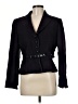 Tahari by ASL Tweed Purple Black Wool Blazer Size 8 - photo 1