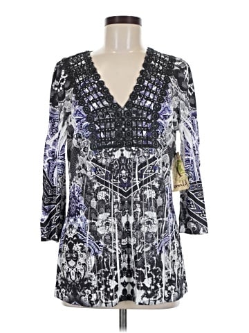 One World 3/4 Sleeve Blouse (view 1)