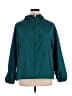 Uniqlo 100% Polyester Solid Teal Windbreaker Size XL - photo 1