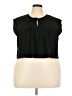 Torrid Black Sleeveless Blouse Size 3X Plus (3) - photo 1