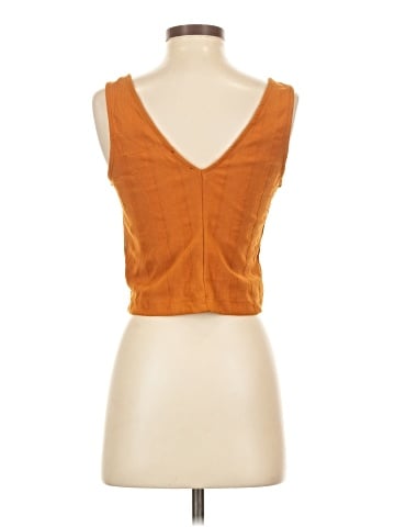 Zara W&B Collection Sleeveless T-Shirt (view 2)
