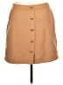 Ann Taylor LOFT Solid Tan Casual Skirt Size 12 - photo 1