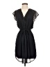 H&M 100% Polyester Solid Black Cocktail Dress Size 4 - photo 1