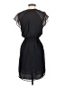 H&M 100% Polyester Solid Black Cocktail Dress Size 4 - photo 2