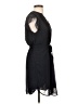 H&M 100% Polyester Solid Black Cocktail Dress Size 4 - photo 4
