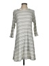 Alya Chevron-herringbone Gray Casual Dress Size S - photo 1