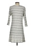 Alya Chevron-herringbone Gray Casual Dress Size S - photo 2