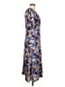 BCBGeneration Floral Blue Casual Dress Size 10 - photo 4