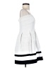 Sans Souci Argyle White Cocktail Dress Size S - photo 4