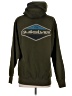 Quiksilver Green Pullover Hoodie Size S - photo 2