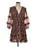 Jessica Simpson Paisley Brown Cocktail Dress Size S - photo 1