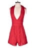 One Clothing Solid Red Romper Size S - photo 1