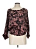 Vince Camuto 100% Polyester Black Long Sleeve Blouse Size L - photo 1