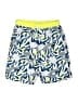 Lands' End 100% Polyester Blue Board Shorts Size 14 - 16 - photo 1