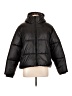 Zara Solid Black Snow Jacket Size L - photo 1