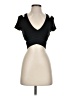 Express Black Short Sleeve Top Size XS - photo 1