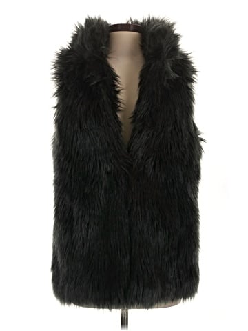 Ann Taylor LOFT Faux Fur Vest (view 1)