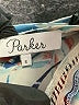 Parker Print Blue Casual Dress Size S - photo 7