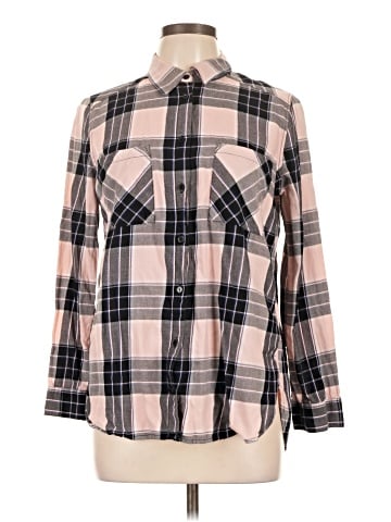 Divided by H&M Long Sleeve Button-Down Shirt (view 1)