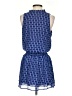 Veronica M. Print Blue Casual Dress Size XS - photo 2