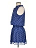 Veronica M. Print Blue Casual Dress Size XS - photo 5