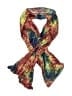 Unbranded Tie-dye Burgundy Scarf One size - photo 1