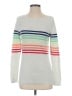 Gap Outlet Stripes Silver Pullover Sweater Size S - photo 1