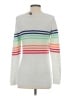 Gap Outlet Stripes Silver Pullover Sweater Size S - photo 2
