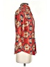 Gretchen Scott Designs Print Red 3/4 Sleeve Blouse Size XS - photo 4