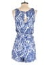 Ella Moss Graphic Blue Romper Size S - photo 2