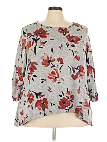 Zac & Rachel 3/4 Sleeve Blouse (view 1)