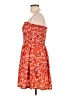 Shein Floral Orange Cocktail Dress Size L - photo 5