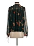 Wilfred 100% Polyester Green Long Sleeve Blouse Size S - photo 2