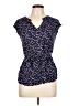 Le Lis Blue Sleeveless Blouse Size L - photo 1