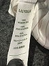 LILYSILK 100% Silk Stripes Ivory Long Sleeve Silk Top Size XS - photo 8