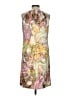 Taylor Print Tan Casual Dress Size 2 - photo 2