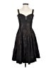 Niteline 100% Acetate Black Cocktail Dress Size 6 - photo 1