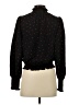 Sanctuary Polka Dots Black Long Sleeve Blouse Size S - photo 2