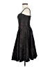Niteline 100% Acetate Black Cocktail Dress Size 6 - photo 5