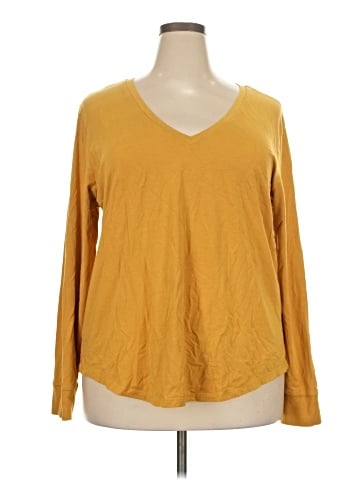 Universal Standard Long Sleeve T-Shirt (view 1)