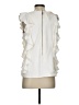 Julie Brown Ivory Sleeveless Blouse Size S - photo 2