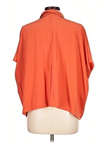 Diane von Furstenberg 3/4 Sleeve Button-Down Shirt (view 2)