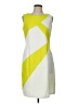 AGB Color Block Yellow Cocktail Dress Size 12 - photo 1