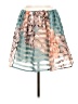 rue21 100% Polyester Tropical Teal Casual Skirt Size L - photo 2
