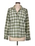 Orvis Plaid Green Long Sleeve Button-Down Shirt Size L - photo 1