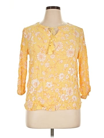 Papermoon 3/4 Sleeve Blouse (view 1)