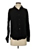 Everlane 100% Viscose Black Long Sleeve Button-Down Shirt Size 2 - photo 1