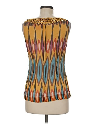 Tory Burch Sleeveless Silk Top (view 2)
