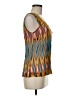 Tory Burch 100% Silk Yellow Sleeveless Silk Top Size 6 - photo 4